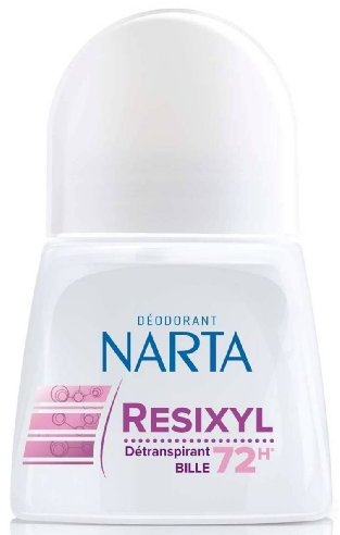 Narta Deodorant für Damen, Resixyl, Wirksamkeit 72 Std., 50 ml