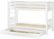 Erst-Holz® Etagenbett Kiefer waschweiß 90x200 mit Rollrost Bettkasten Kinderstockbett Hohes Bett 60.10-09WS1