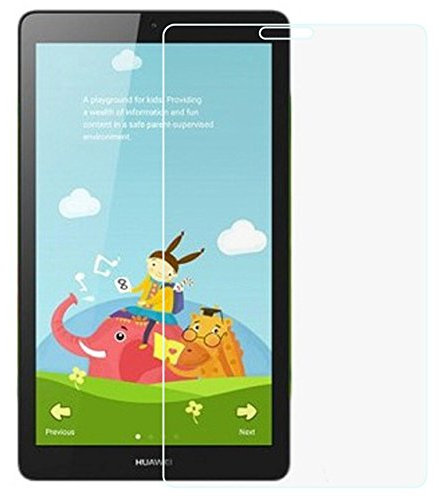 Mobile Stuff MediaPad T3 8.0 inch Tempered Glass - Full Coverage 9H Hardness Tempered Glass Screen Protector Huawei MediaPad T3 8.0 with Anti-fingerprint Bubble-Free Crystal Clear