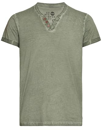 !Solid SDTino Herren T-Shirt Kurzarm Shirt V-Ausschnitt