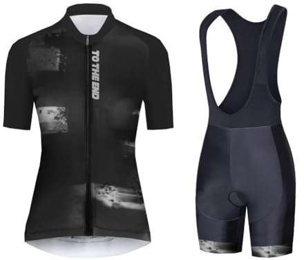 UGLY FROG Radsport Bekleidung Damen Summer Style Trikots & Shirts Schlank + Damen Radtrikot Set Radhose mit 3D Sitzpolster XTVX01F