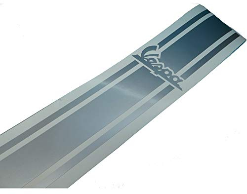 Vespa V50 PK PX GL GT Silver sticker, adesivo, scritta decorativa per il restauro di veicoli d'epoca. In alternativa al logo della moto