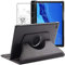 ebestStar - for Huawei MediaPad M5 Lite 10.1 Case Tablet 10.1, Cover 360 Rotating Protection, PU Leather, Black + Glass Screen Protector