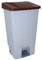 Denox DEN057 Contenedor Selectivo 120 litros, Marrón, 510x425x875 mm