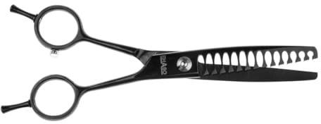 EHASO Revolution Modellierschere 14er Z.17 cm Black, Titanium