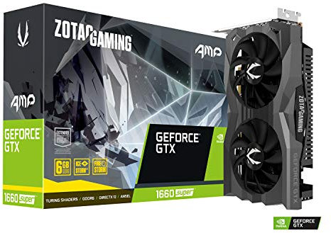 Zotac Gaming GeForce GTX 1660 Super AMP Edition 6GB GDDR6 Tarjeta gráfica HDMI/3xDP