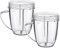 Joyparts becher, kompatibel mit Nutribullet-Mixer 600 W und 900 W, 2 Tassen à 530 ml