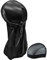 Hairizone Silky Durag Headwrap Doo Herren Lappen Wellen (Schwarz + 1 Kapuze), Schwarz, Large