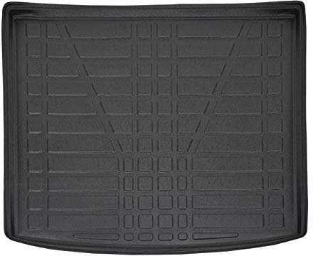 SCOUTT | Kofferraumwanne Laderaumwanne Kompatibel mit X3 G01 ab 2017, mit Hoher Rand, Kofferraum-Schutzmatte, Geriffelt, Aufrollbar