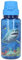 Depesche 11700 Dino World Underwater - Trink-Flasche in dunklem Blau mit Haifisch und Tiefsee-Design, Trink-Gefäß mit auslaufsicherem Schraubverschluss und Klapp-Deckel, Fassungsvermögen 400 ml