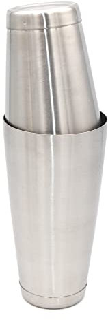Boston Shaker Couleur Mat Cocktail Lesté Ensemble Petite et Grande Timbale Acier Inoxydable Tin on Tin Shaker Accessoires Barman Bartender Bar Restaurant Mixologie