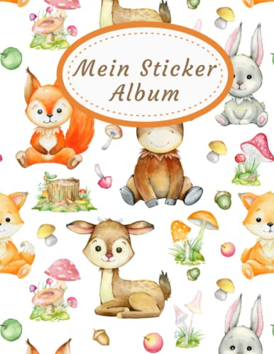 Mein stickeralbum: leeres stickerheft | stickeralbum a4 | stickerheft jungs | leeres stickeralbum | stickeralbum | Album zum Sammeln für Jungen und Mädchen | stickeralbum kinder leer| aufkleber kinder