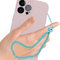 Handykette mit Perlen in verschiedenen Designs - Universal Anhänger für alle Handy Hüllen wie iPhone Samsung und viele mehr - Handy-Accessoire (AZUR NAZAR)