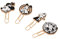 Grupo Erik: Set Graffette Disney Mickey Mouse | Set di 4 graffette colorate personalizzate, Clip di cancelleria, Fermagli Clips personalizzati, Disney Gadget, Cancelleria Topolino