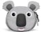 Affenzahn Unisex Koala Fahrradtasche, Grau