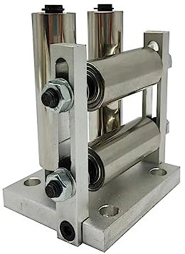 LeTkingok Four Roller Guide Wheel, Rope Roller Guide Cable Wire Lead Cable Guide(QP20)