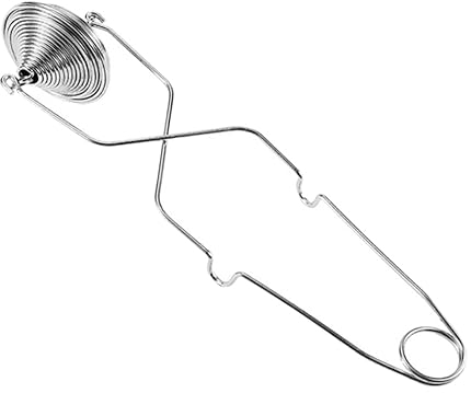TOPBATHY 2 Pièces plumeau de printemps distributeur de sucrier saupoudreur de sucrier filtre trucs de cannelle tamis pour la farine tamis à farine manuel Canelle Métal Flacons