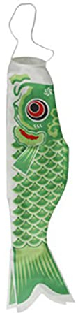 KONTONTY Japanische Karpfenflagge Koinobori Windsock Dekorative Windsock für Garten und Außenbereich Farbiges Fisch-design Traditionelle Japanische Dekoration für Feste und Veranstaltungen