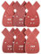60 Stück Schleifpapier für Black und Decker Mouse, 10 x Körnungen 40/60/80/120/180/240, Mouse Schleifblätter Set für Decke und Holzarbeiten