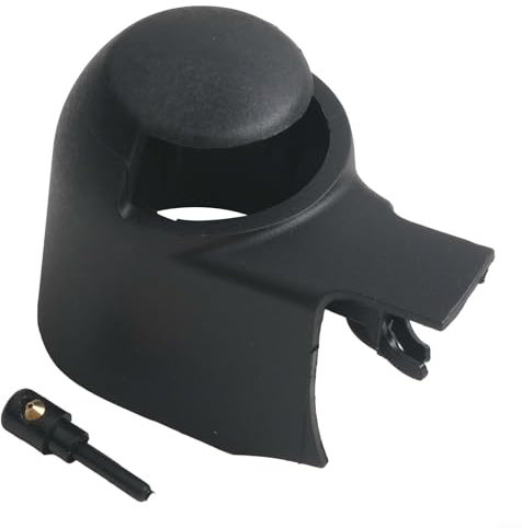 Cache écrou d'essuie-glace arrière et buse de rondelle de rechange pour Golf 5, Passat B6/B7, construction en plastique ABS
