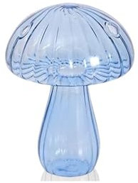 Terrarien für Blumenkübel Pilz Glas Blumenvase Hydroponischen FlowerTerrarium Blume Flasche Desktop Deco Aromatherapie Flasche Flaschengarten(S7)