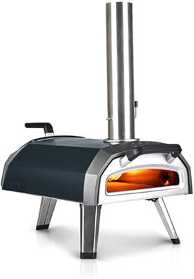 OONI - Karu 12G forno portatile a legna o carbone vegetale o gas - Versatile forno da esterno per pizza, carne, pesce ecc.