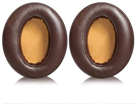 Momentum 2.0 Earpads,Replacement Ear Pads Cushion Cover Compatible with Sennheiser Momentum 2.0 Over Ear Headphones,Rrown Orange Mesh Lambskin
