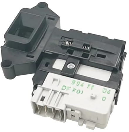 Interruptor de bloqueo de puerta de lavadora, compatible con LG, F01Q WD-A12355DS N10240D A14398DS, cerradura de puerta mediana de lavadora de tambor