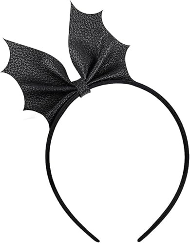 MAOSHYMS Halloween Kopfschmuck Halloween Stirnband,Haarreif Spinne, Hexenhut Haarreif für Kinder Damen Herren Cosplay Karneval Fasching (Schwarz D)