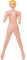 W WIDMANN MILANO Party Fashion 1852F - Aufblasbare Frauenpuppe, 150 cm, Scherzartikel
