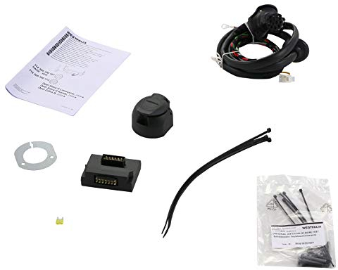 Westfalia Elektrosatz 13-polig und fahrzeugspezifisch für Opel Zafira (inkl. Family) (BJ 07/05-04/15), Opel Astra H Fließheck / Caravan (BJ 03/04-10/11), Opel Astra Cabrio Twin Top (BJ 05/06-04/13)