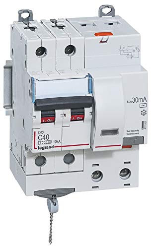 411162 Legrand Disjoncteur Différentiel 40a Type Ac 30ma Dx³6000 10ka 2p