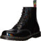Dr. Martens 1460 Klassische Stiefel & Stiefeletten Unisex, Schwarz/Schwarz/Grau, 42 EU