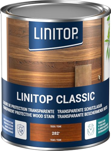 Linitop N°282 Durieu Linitop classic lasure satin 1 L Teck