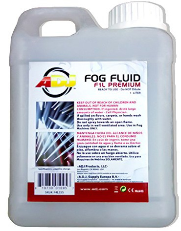 ADJ Products, F4L Premium Fog Juice, Safe Long-Lasting Fog Juice (4 Liter)