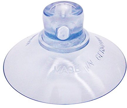 20 ventosas – ventosas – ganchos de rosca con agujero de cadena de luces para llavero de tuerca de coche para camping, tuerca moleteada 30 40 mm 40 50 mm con transparente extra fuerte – Fabricado en