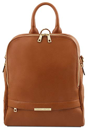 Tuscany Leather TLBag Lederrucksack für Damen aus weichem Leder