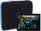 Slabo Tablet Tasche Schutzhülle für Google Pixel C Hülle Etui Case Phablet aus Neopren – TÜRKIS/SCHWARZ
