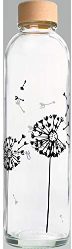 Carrybottles Glastrinkflasche 0,7l (Release Yourself)| Sportflasche, Wasserflasche | BPA-frei, auslaufsicher & kohlensäuregeeignet | Made in Germany