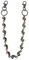 niumanery Gothic Jeans Skull Head Chain Punk Skeleton Pants Trousers Biker Wallet Chain