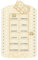 THUN - Ewiger Wandkalender - Hausmöbel - Linie Elegance - Keramik - 20 x 32,6 x 1,5 cm