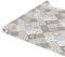 ANRO Tischdecke Wachstuch abwaschbar Wachstuchtischdecke Wachstischdecke Kacheloptik Fliese Beige Grau Blau 2000x140cm (20m)