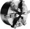 Sechsbackenfutter Drehfutter Ø 130 mm zylindrische Aufnahme 0,08/3000 r.p.m.
