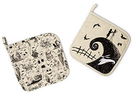 Disney The Nightmare Before Christmas Kitchen Pot Holder | Set of 2