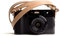 Evergreen Genuine Leather Minimalist Neck Shoulder Slim Camera Strap, Light Tan, 38 x .6 inches