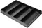TOOLCRAFT Einlegeboden PS Schwarz I Regalboden I PS Einlegeboden Regal I Werkzeugregal schwarz I Regal Zubehör I Einlegeboden EAN I Produktabmessung, Länge: 557 mm I Regalbrett
