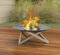 Svenskav Feuerschale Futura 80cm für Garten & Terrasse (Edelstahl, Super XXL) - Design Feuerschalen rund für Outdoor Feuerstelle - Feuerfeste Schale groß für Grillrost, Grillen, BBQ, Lagerfeuer