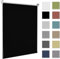 Verdunklungsrollo Rollos für Fenster ohne Bohren& mit Bohren, Schwarz 95x130cm(Stoffbreite 90cm) Thermo Rollo Verdunkelung Klemmfix Hitzeschutz,Fensterollos innen ohne Bohren Decken/Wandmontage