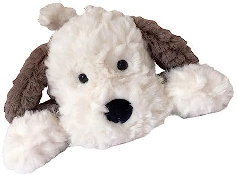 WOONEKY Peluche De Perro para Juguete De Peluche Suave para Abrazar y Decorar Habitaciones Infantiles