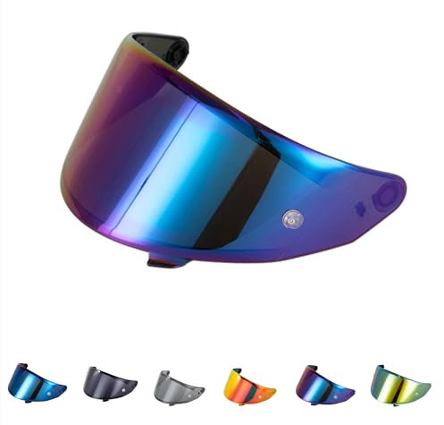 Visiera per casco Suomy Stellar Speedstar Track-1 TX-Pro (Arcobaleno)